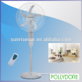 22" remote control fan, stand fan, oscillating rechargeable fan